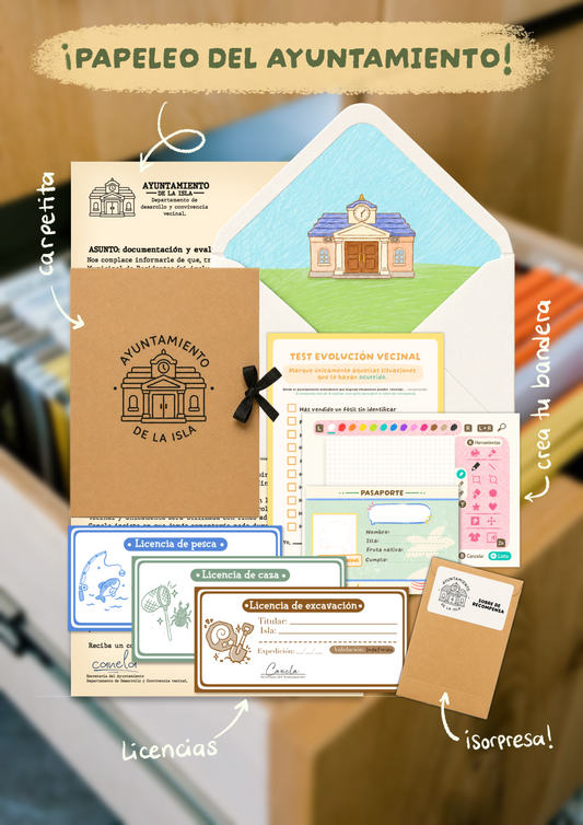💌[Mail Club] El buzón de mi Isla - Julio 🏝🎤 Papeleos del Ayuntamiento (Suscripción mensual)