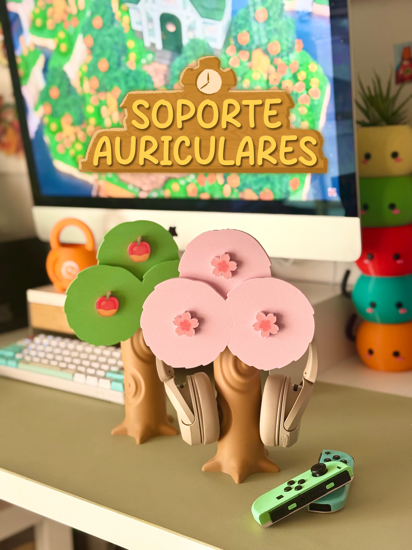 Soporte para Auriculares Árbol ACNH PRE-ORDER (1-3 SEMANAS)