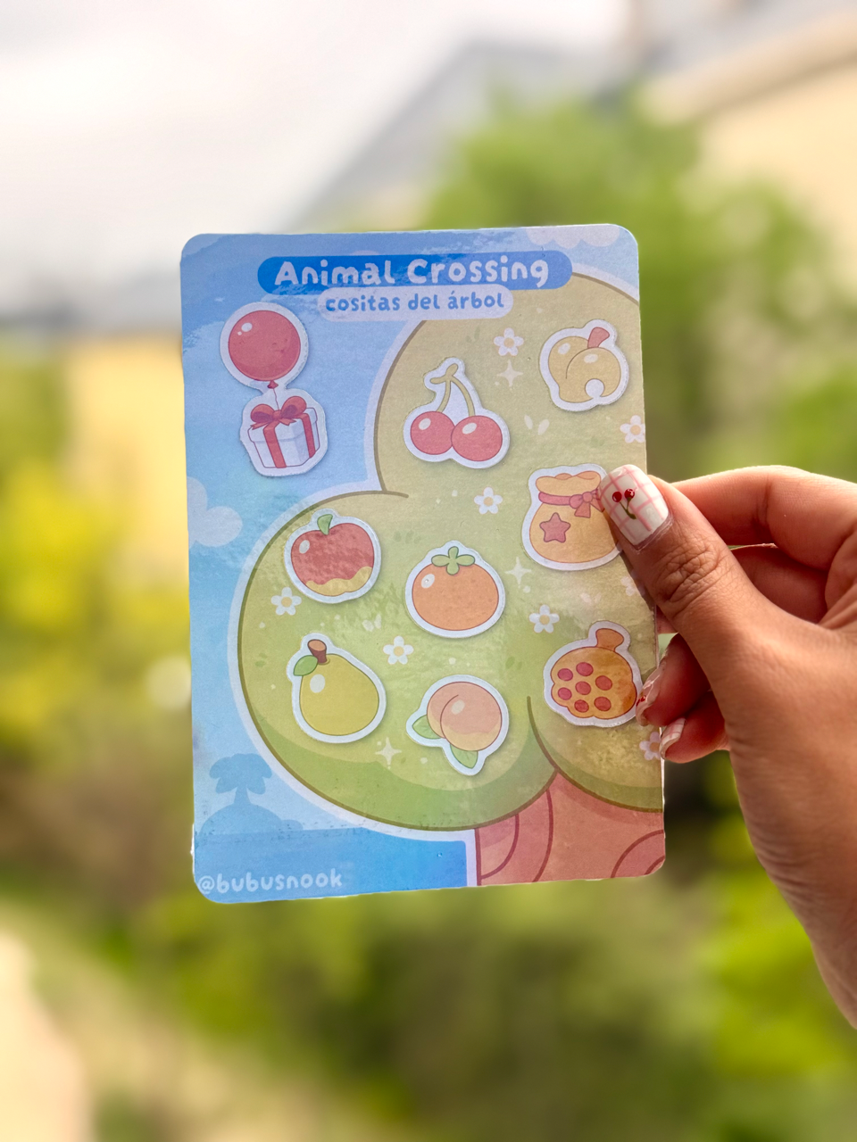 Sticker sheet animal crossing