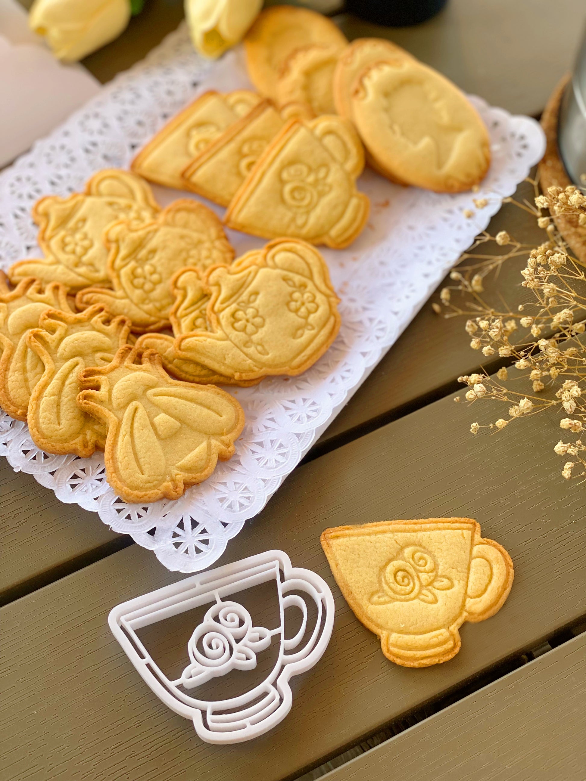 Taza moldes galletas Bridgerton